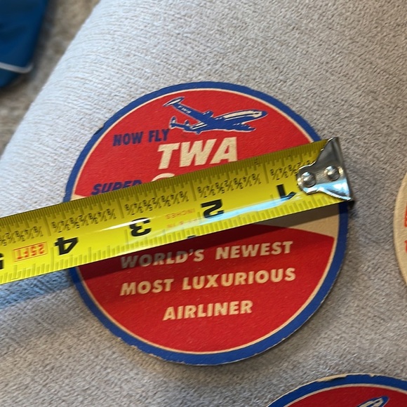 Vintage coasters set 3 - Picture 4 of 6